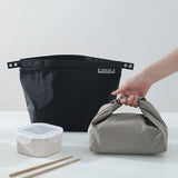 Insulated Lunch Bag Office Worker Meal Handbag Portable Snack Pouch