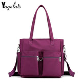 Nylon Waterproof Handbags Messenger Large Shoulder Crossbody Bags For Women