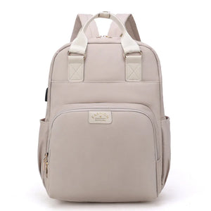 Mummy Backpack USB Diaper Bag Baby Care Large Capacity