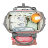Small Baby Nappy Changing Backpack For Moms Travel Women Bag
