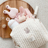 Rabbit Embroidery Stroller Handbag Diaper Bag