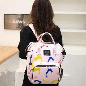 Fashionable Mummy Diaper Bag Backpack Large Capacity