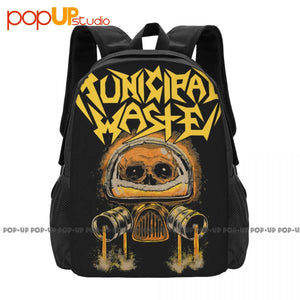 Municipal Waste Keg Killer Backpack Vintage Large Capacity