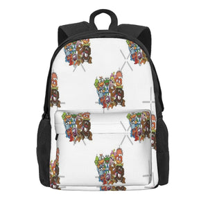 Muppet Babies 2 Backpacks Men's Backpacks Bags For Women Personalised School Bac