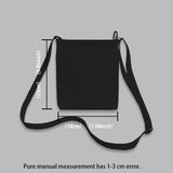 Mushroom Canvas Handbag Messenger Bag Girls Shoulder Bag