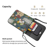 Mushroom Forest Shoulder Bag Student Bulk Mobile Phone Bag