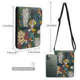 Mushroom Forest Shoulder Bag Student Bulk Mobile Phone Bag