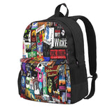 Music Collage Backpack Men's & Women's Bags