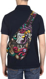 Music Doodles Pattern Crossbody Shoulder Bag