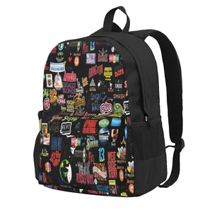 Musical Logos 2 Backpacks Men's and Women's Bags