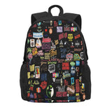 Musical Logos 2 Backpacks Men's and Women's Bags