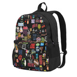 Musical Logos 2 Backpacks Men's and Women's Bags