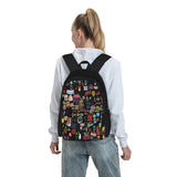 Musical Logos 2 Backpacks Men's and Women's Bags