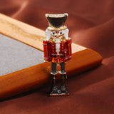Muylinda Christmas Nutcracker Enamel Soldier Brooch
