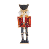 Muylinda Christmas Nutcracker Enamel Soldier Brooch