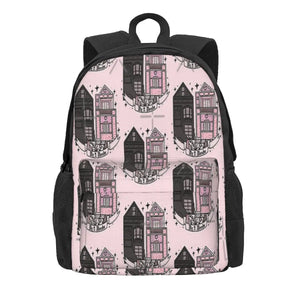 2 Moods Backpacks for Men and Women, Zipper Travel Bag