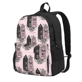 2 Moods Backpacks for Men and Women, Zipper Travel Bag