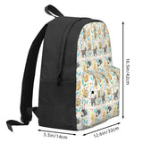 Cat Print Backpack for Men and Women