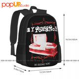 MCR Coffin Backpack Large Capacity Travel Bag