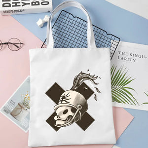 MCR Dead Femme Cartoon Handbags Shoulder Bags Casual Shopping Women Canvas Bag