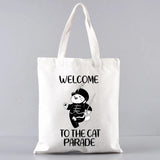 MCR Dead Femme Cartoon Handbags Shoulder Bags Casual Shopping Women Canvas Bag