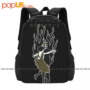 My Chemical Romance Backpack Large Capacity Bookbag Style Gymnast Bag