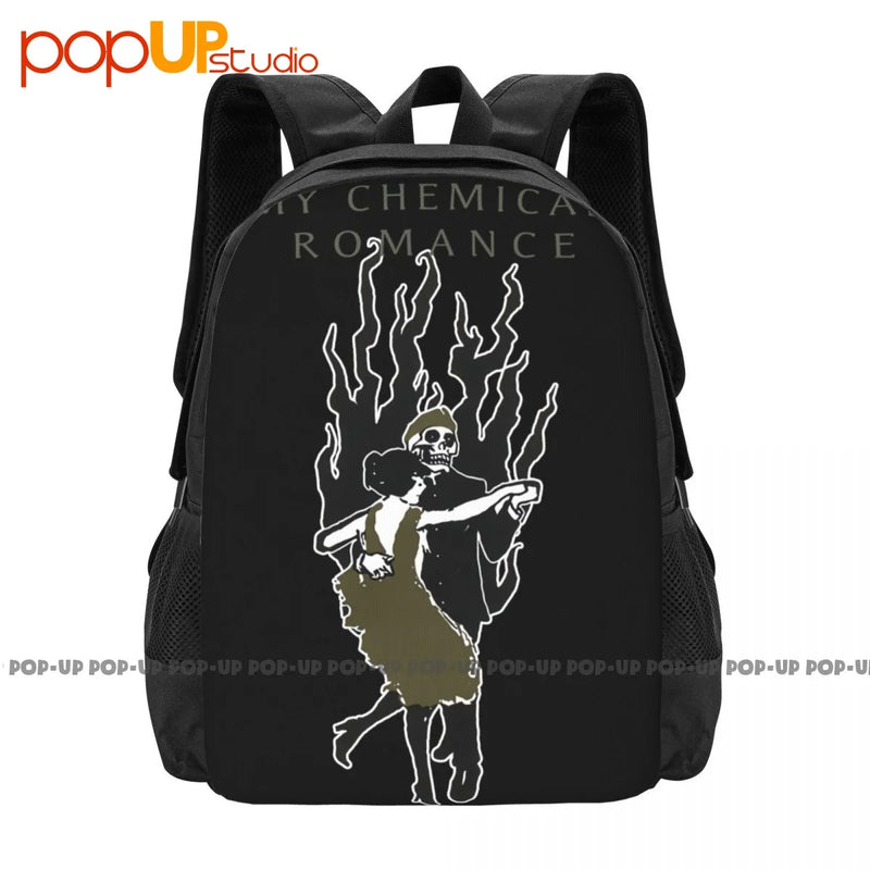My Chemical Romance Backpack Large Capacity Bookbag Style Gymnast Bag