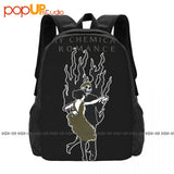 My Chemical Romance Backpack Large Capacity Bookbag Style Gymnast Bag