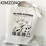 My Hero Academia Bakugo Shopping Bag Tote Canvas Eco Bag