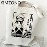 My Hero Academia Bakugo Shopping Bag Tote Canvas Eco Bag