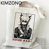 My Hero Academia Bakugo Shopping Bag Tote Canvas Eco Bag
