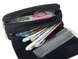 Totoro Cartoon Wallet Pencil Case Double-layer Zipper Student Stationery Bag