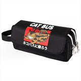Totoro Student Pencil Case Large Capacity School Supplies Storage Bag