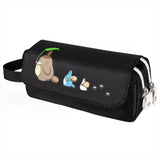 Totoro Student Pencil Case Large Capacity School Supplies Storage Bag