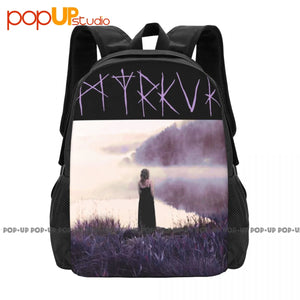 Myrkur Fog Backpack Large Capacity Art Print Sports Bag