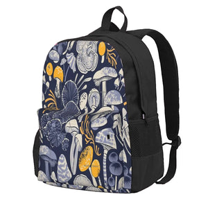 Mystical Fungi Midnight 1 Backpacks Men's Backpacks Bags For Women