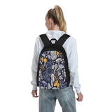 Mystical Fungi Midnight 1 Backpacks Men's Backpacks Bags For Women