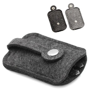 1Pcs Car Key Bag Woolen Felt Keychain Holder Organizer Pouch Case Bag