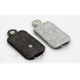 1Pcs Car Key Bag Woolen Felt Keychain Holder Organizer Pouch Case Bag