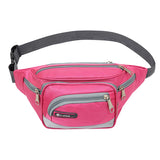 Leather Waist Belt Money Wallet Bag Pack Pouch for Travel