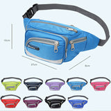 Leather Waist Belt Money Wallet Bag Pack Pouch for Travel