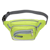Leather Waist Belt Money Wallet Bag Pack Pouch for Travel