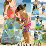 Large Mesh Bags for Children Toys Beach Sand Away Shoulder Storage Net Bags