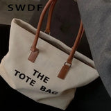 Casual Letter Shopper Bags for Women Shoulder Crossbody Bag Women's Bag