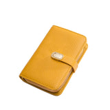 Leather Clutch Bag Wallet Cell Phone Pocket Long Purse