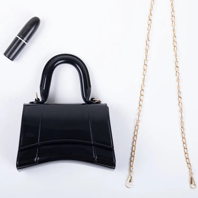 Vintage Chain Messenger Jelly Shoulder Bag Crossbody