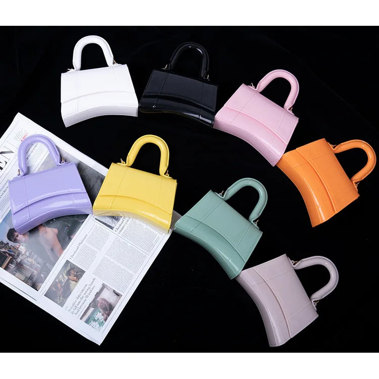 Vintage Chain Messenger Jelly Shoulder Bag Crossbody