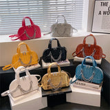 Crocodile Shell Bag Women Shoulder Handbag Crossbody Tote