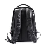 Men's Camo Leather Backpack Shoulder Bag Travel Laptop School Bag