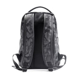 Men's Camo Leather Backpack Shoulder Bag Travel Laptop School Bag